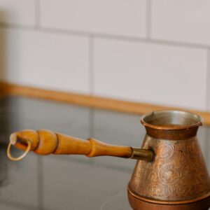 Copper Turkish Coffee Pot (Cezve)